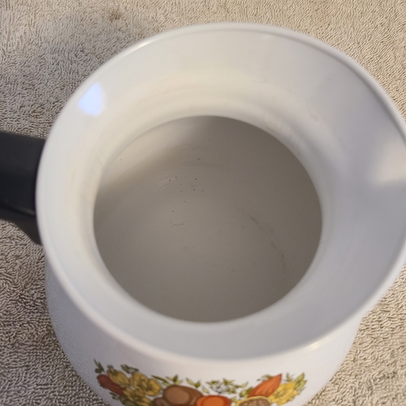 Corning Ware Kettle - Spice Of Life - 6-Cup Coffee/Tea pot with Lid - Picture 13 of 15